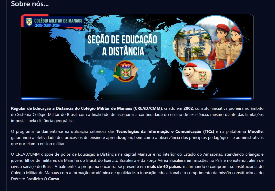 SEAD - Seção de Educação a Distância do CMM